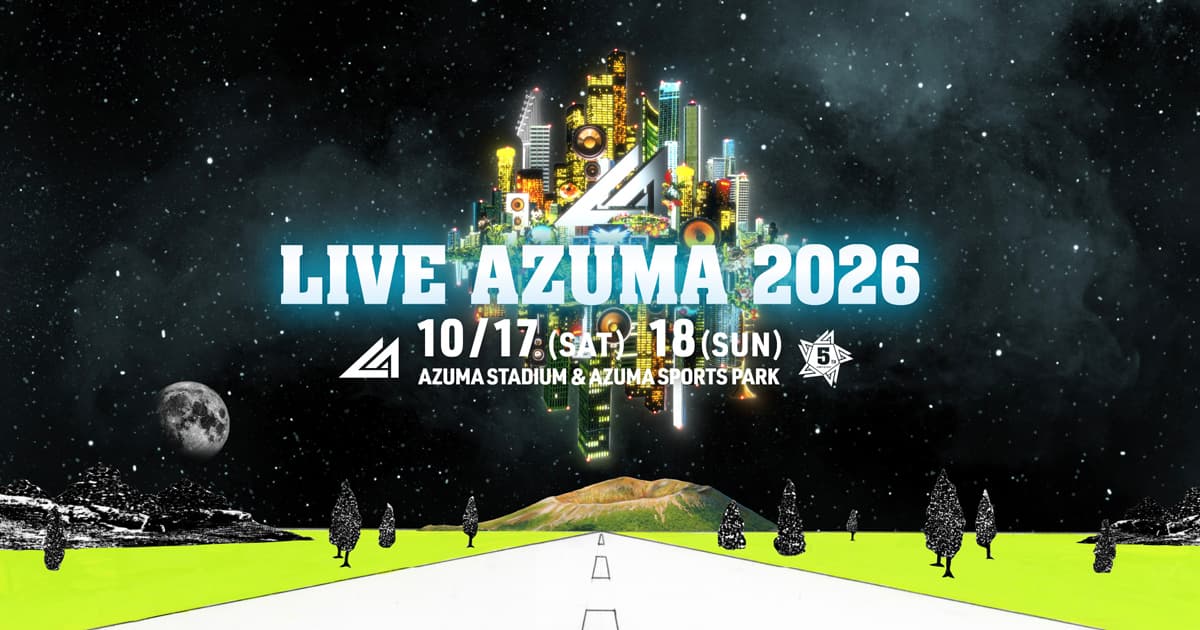 LIVE AZUMA 2026 5th ANNIVERSARY